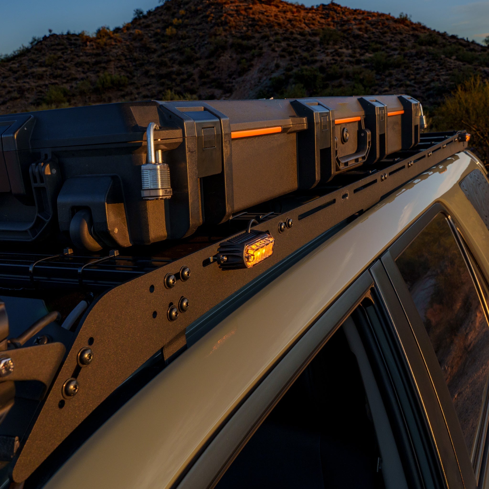 Photo of NANO Mount - Pair by Nacho Offroad Lighting - Premium for UTVs / Side by Sides