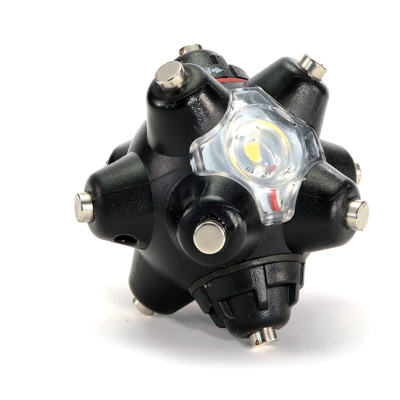 Photo of Magnetic Light Mine Professional Flashlight - Hands Free Lighting! by STKR Concepts - Premium Recovery Gear for UTVs / Side by Sides