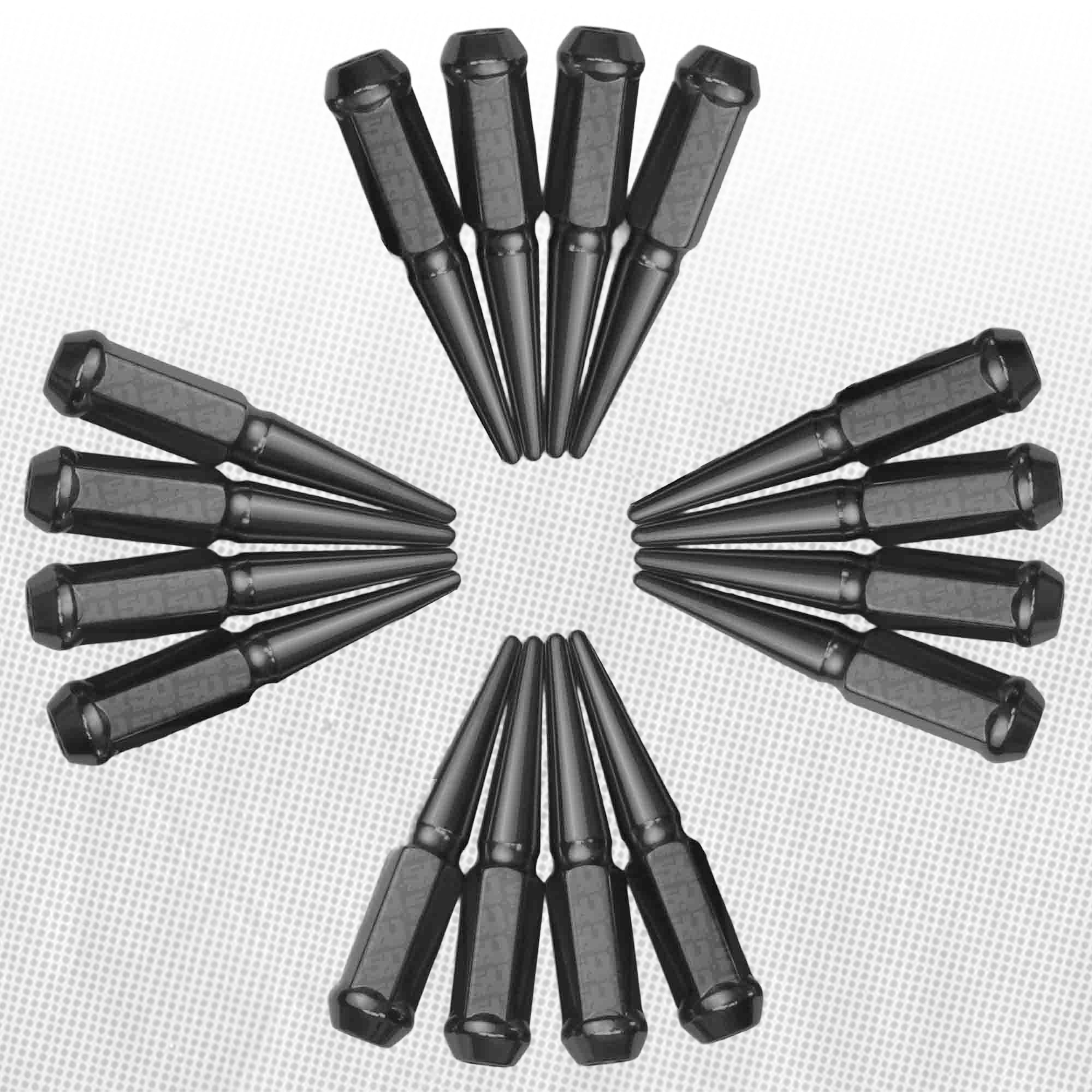14x2.0mm Extended Spike Lug Nuts - 60 Degree Taper Seat