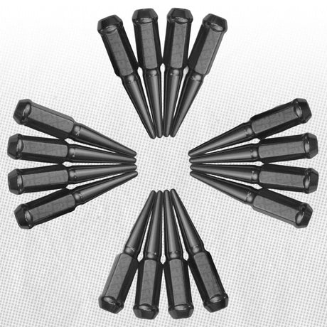 50 Caliber Racing 12x1.25mm Extended Spike Lug Nuts - 60 Degree Taper Seat