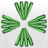 50 Caliber Racing 1/2 Inch Extended Spike Lug Nuts - 60 Degree Taper Seat