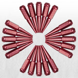 50 Caliber Racing 14x1.5mm Extended Spike Lug Nuts - 60 Degree Taper Seat