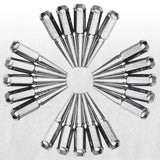 50 Caliber Racing 12x1.25mm Extended Spike Lug Nuts - 60 Degree Taper Seat