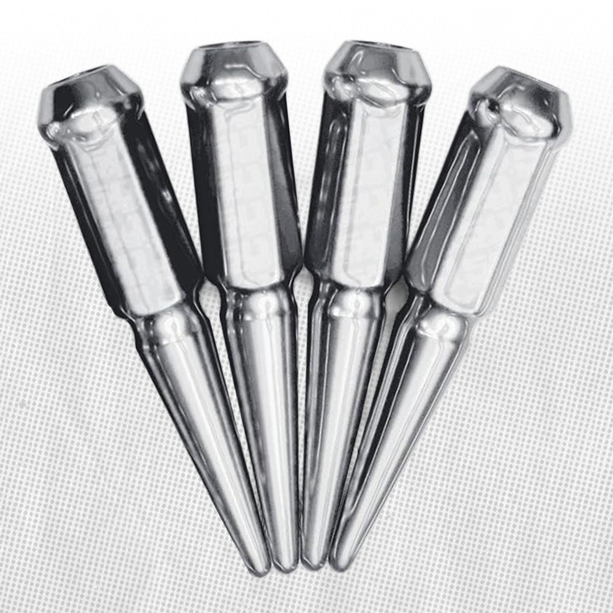 50 Caliber Racing 14x2.0mm Extended Spike Lug Nuts - 60 Degree Taper Seat