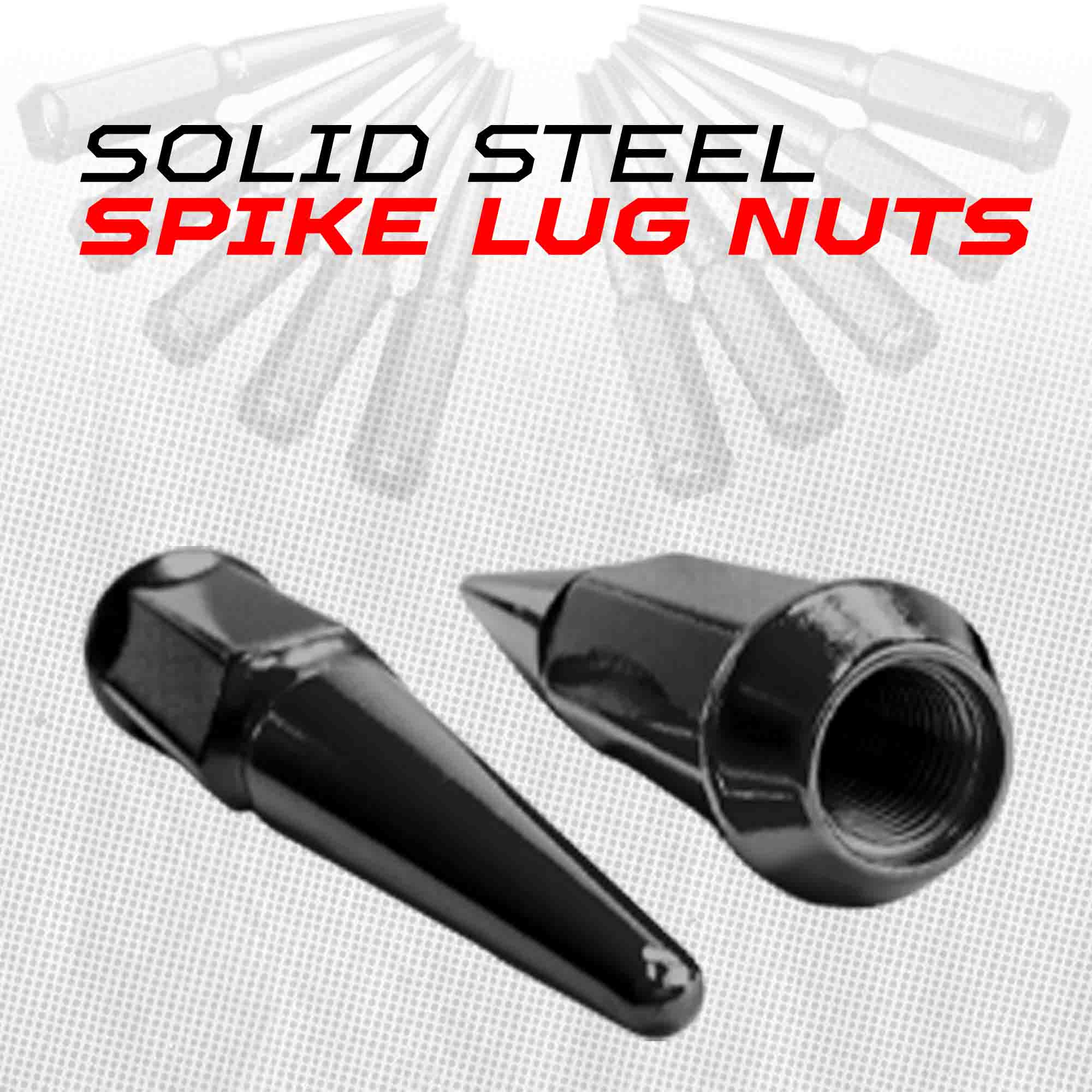 Spike Lug Nuts for RZR XP1000 Can-Am X3