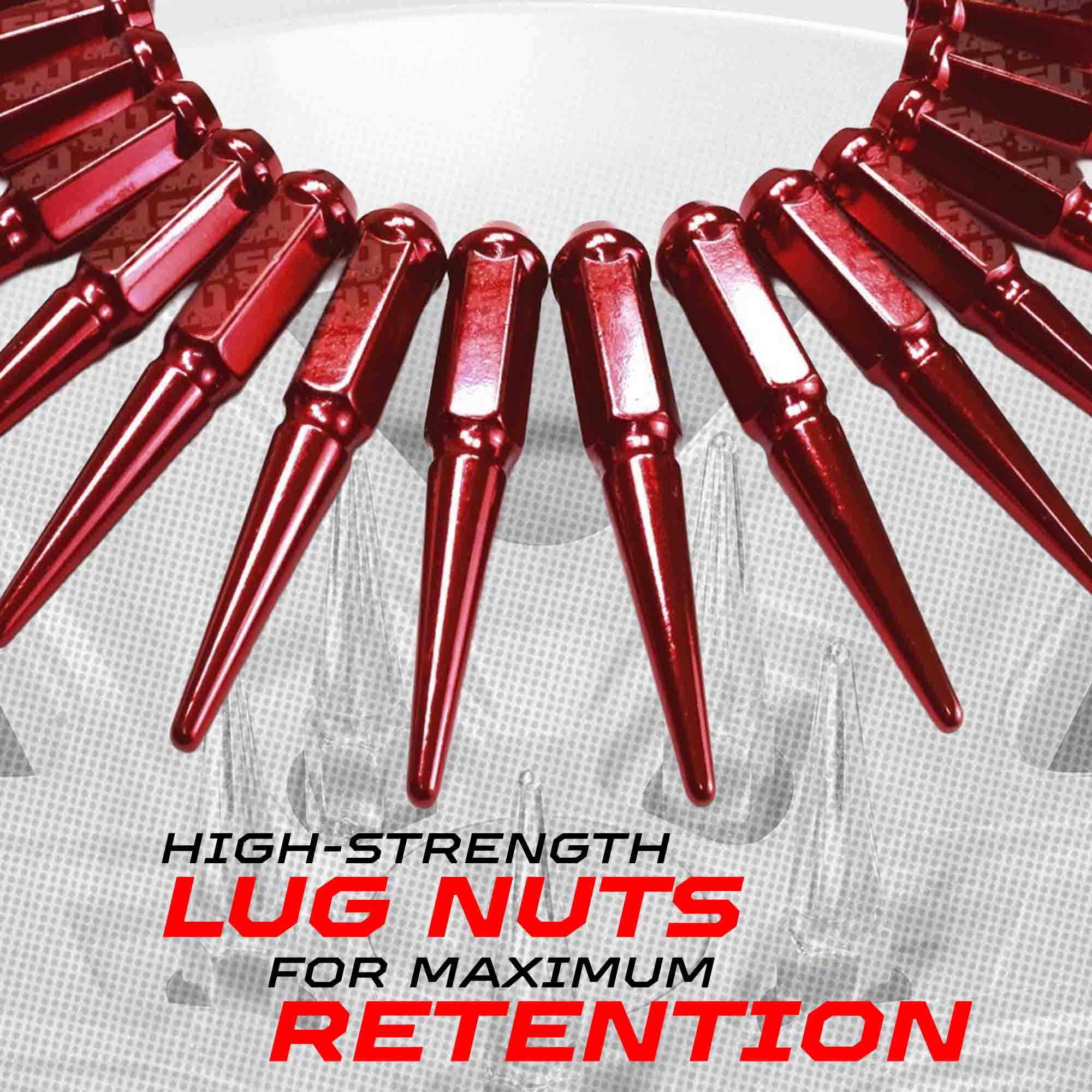 Spike Lug Nuts for RZR XP1000 Can-Am X3