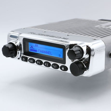 Photo of Waterproof VHF Mobile Radio - Digital and Analog - Model M1-V - CHROME - Limited Edition by Rugged Radios - Premium for UTVs / Side by Sides