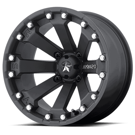 Photo of MSA M20 Kore - Matte Black by MSA Offroad Wheels - Premium for UTVs / Side by Sides