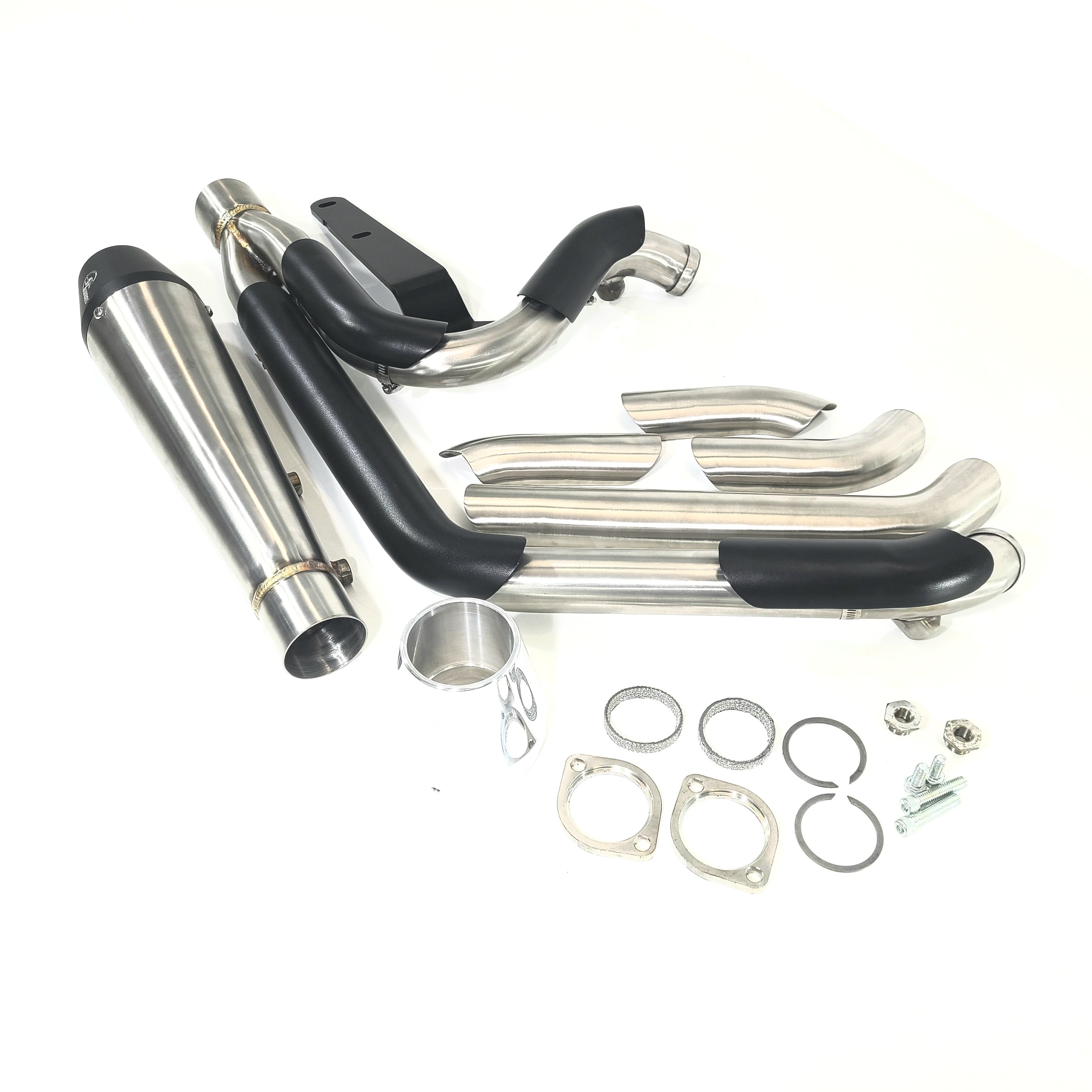 Harley Davidson Mid Length 2-1 Bagger Touring Exhaust 2017+ M8 107 114 117