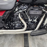 Harley Davidson Full Length 2-1 Touring Bagger Exhaust 2017+ M8 107 114 117