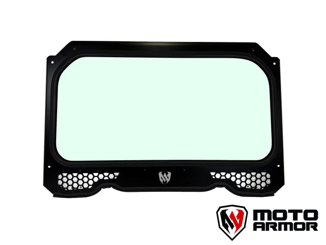 Photo of Full Glass Windshield with Vents for 900, 1000, Turbo by Moto Armor - Premium for UTVs / Side by Sides