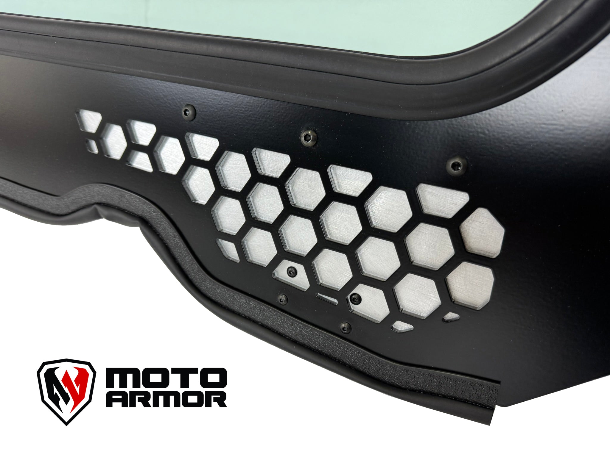 Photo of Full Glass Windshield with Vents for 900, 1000, Turbo by Moto Armor - Premium for UTVs / Side by Sides