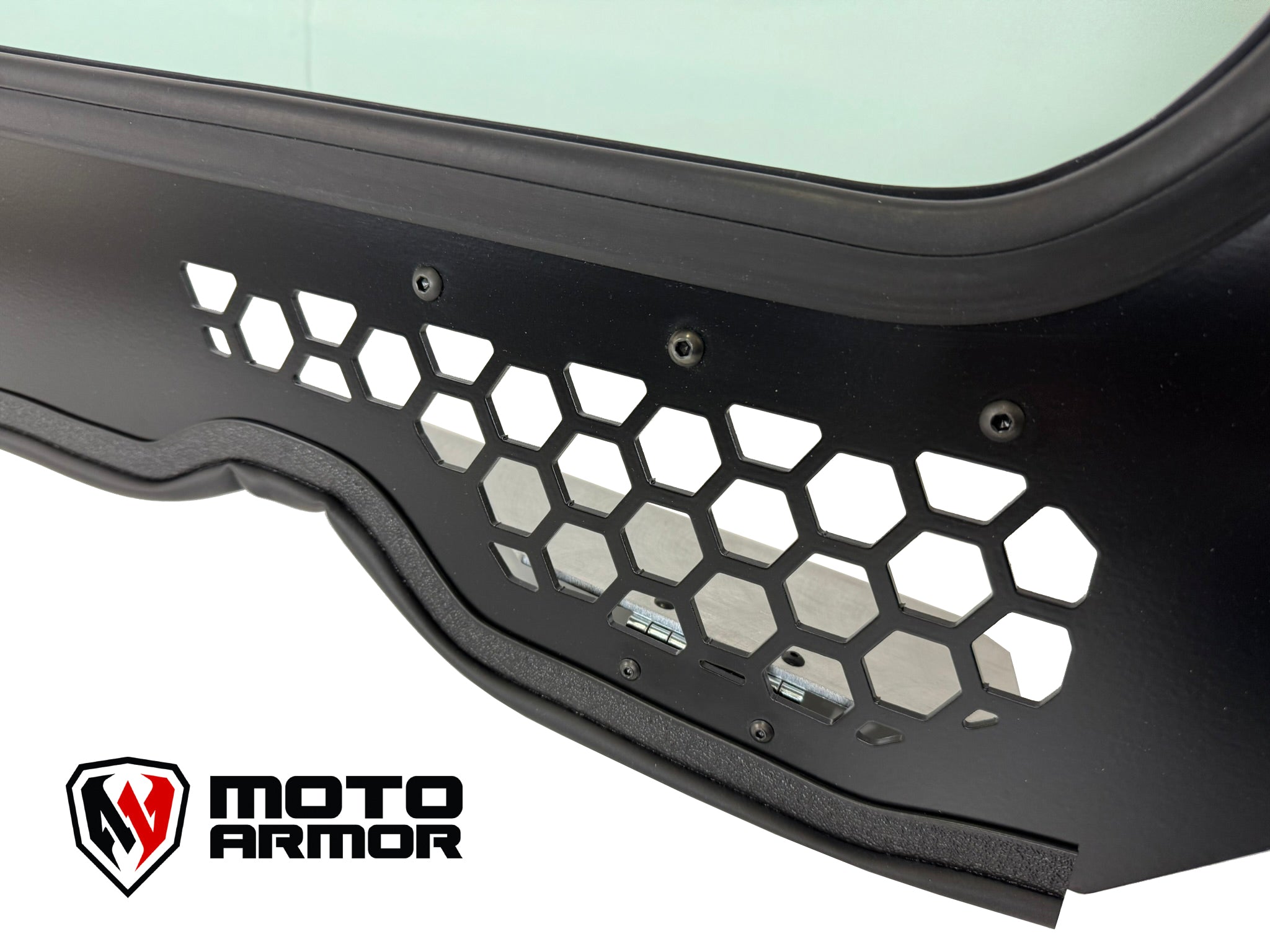 Photo of Full Glass Windshield with Vents for 900, 1000, Turbo by Moto Armor - Premium for UTVs / Side by Sides
