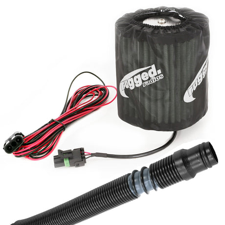 Photo of MAC-1X Single Person High Output Helmet Air Pumper (Bundle) by Rugged Radios - Premium for UTVs / Side by Sides