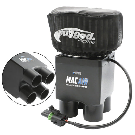 Photo of MAC Air 4-Person Helmet Air Pumper (Pumper Only) by Rugged Radios - Premium for UTVs / Side by Sides