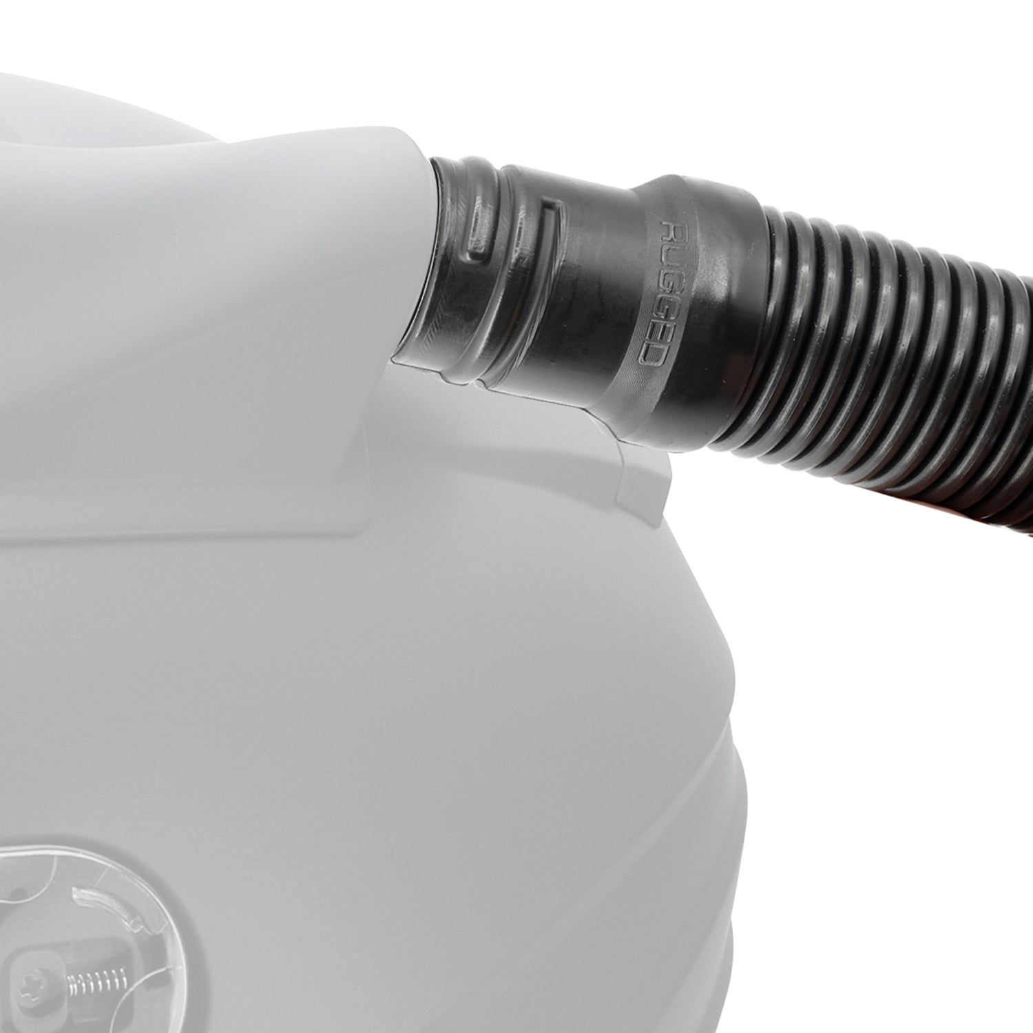 Photo of Ultra Flex Expandable Helmet Air Pumper Hose - 1 to 3 Feet by Rugged Radios - Premium for UTVs / Side by Sides