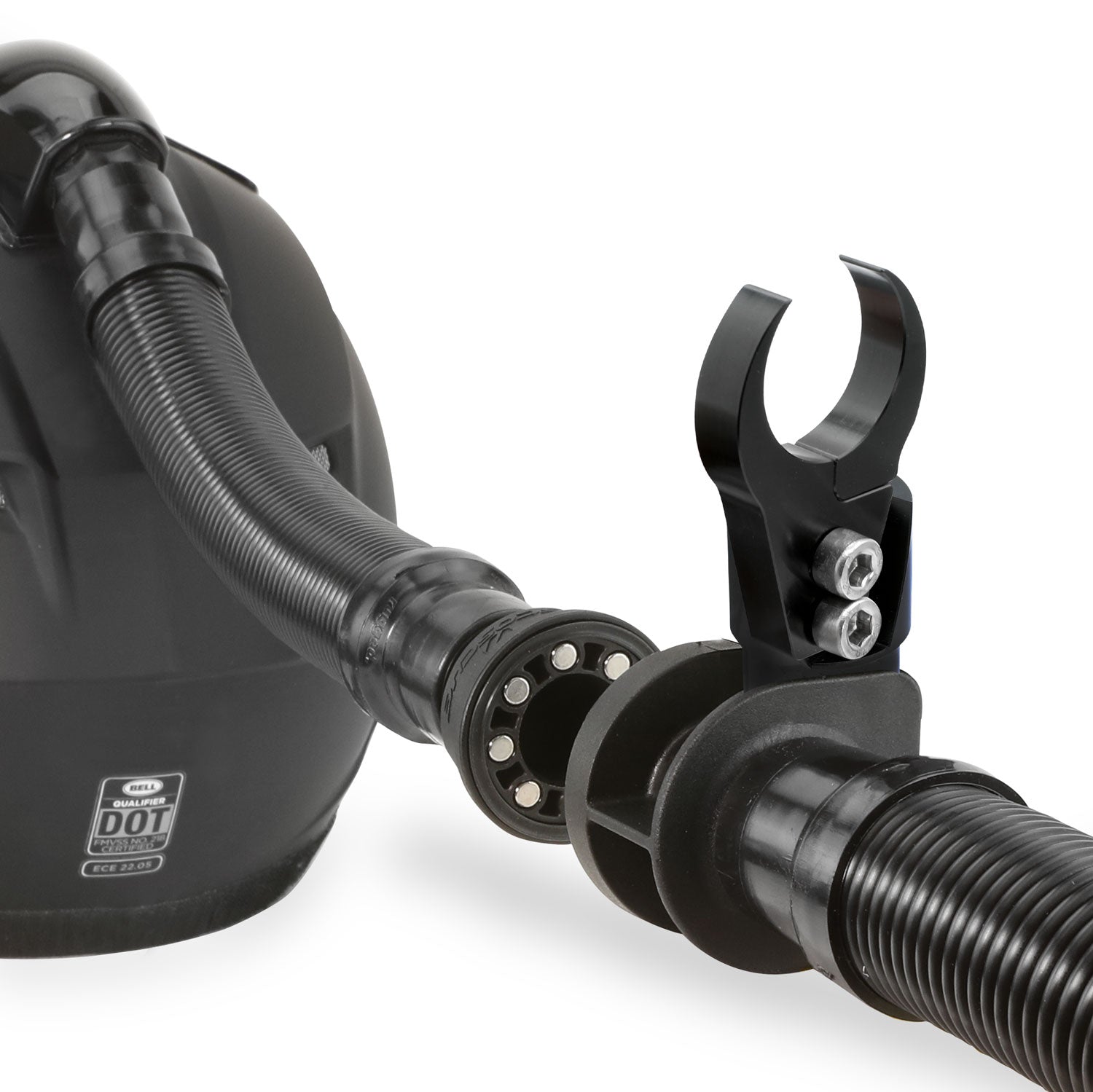 Photo of MAC-XC Magnetic Quick-Release for Helmet Air Pumper by Rugged Radios - Premium for UTVs / Side by Sides