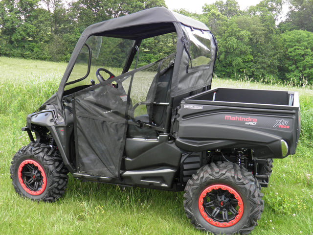 Photo of Mahindra 750/1000 - Vinyl Windshield/Top/Rear Combo by 3 Star UTV - Premium Enclosures for UTVs / Side by Sides
