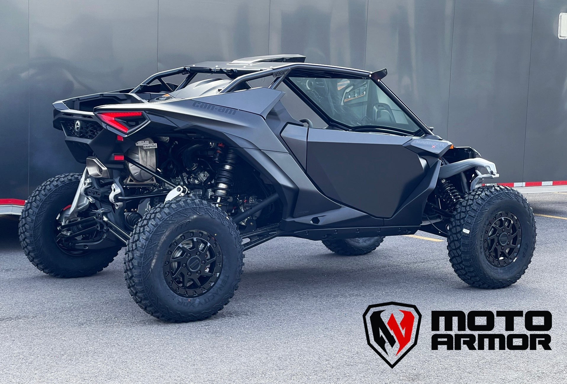 Photo of Can Am Maverick R 2 Seat Door Set by Moto Armor - Premium for UTVs / Side by Sides