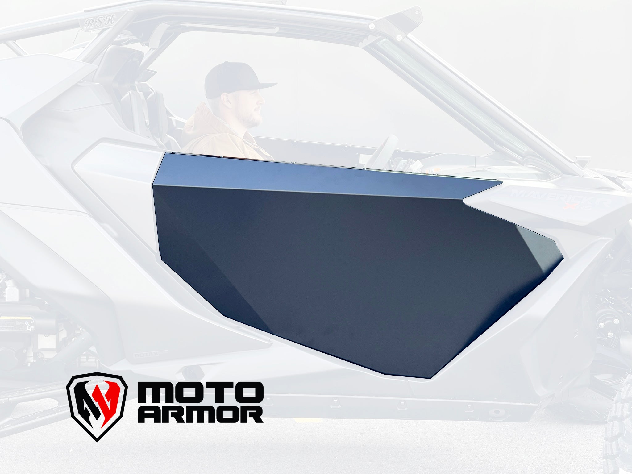 Photo of Can Am Maverick R 2 Seat Door Set by Moto Armor - Premium for UTVs / Side by Sides