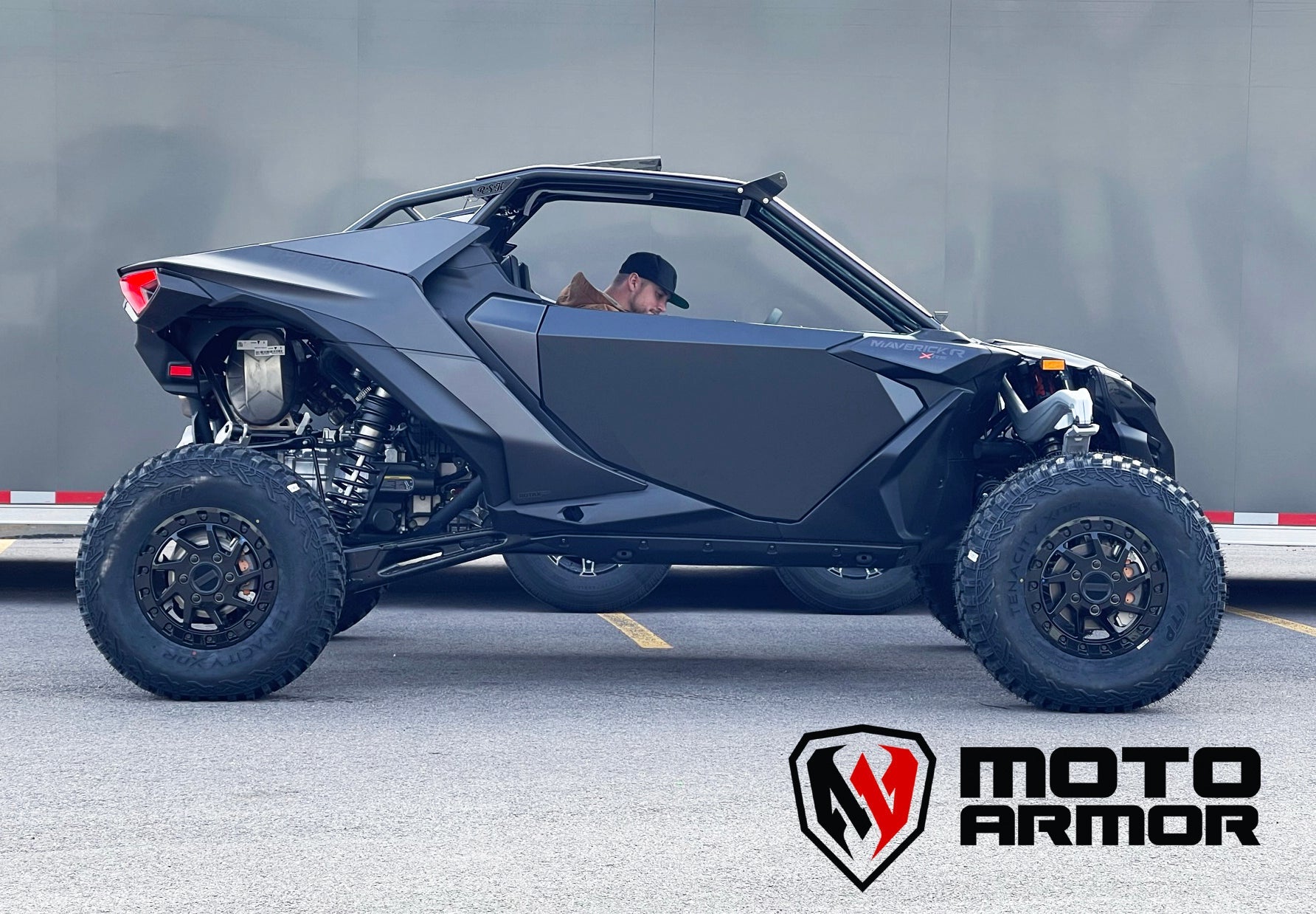 Photo of Can Am Maverick R 2 Seat Door Set by Moto Armor - Premium for UTVs / Side by Sides