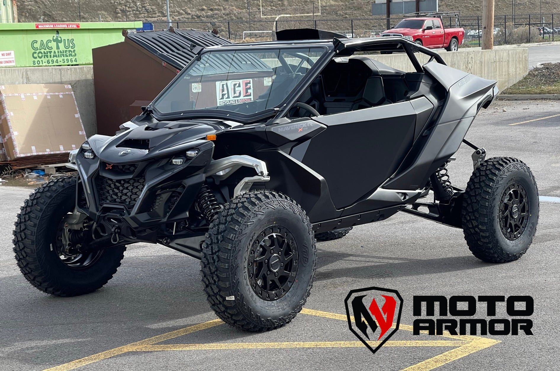 Photo of Can Am Maverick R 2 Seat Door Set by Moto Armor - Premium for UTVs / Side by Sides