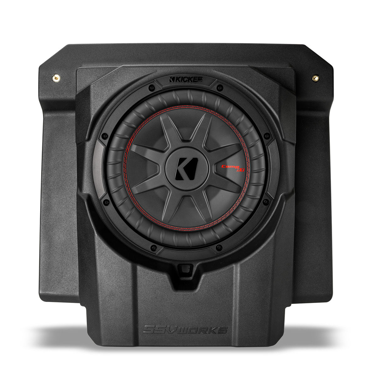 Photo of SSV Works - 2024-2026 CanAmÂ® Maverick R / R Max Front-Seat (LH or RH) 10" Subwoofer Enclosure by SSV Works - Premium for UTVs / Side by Sides