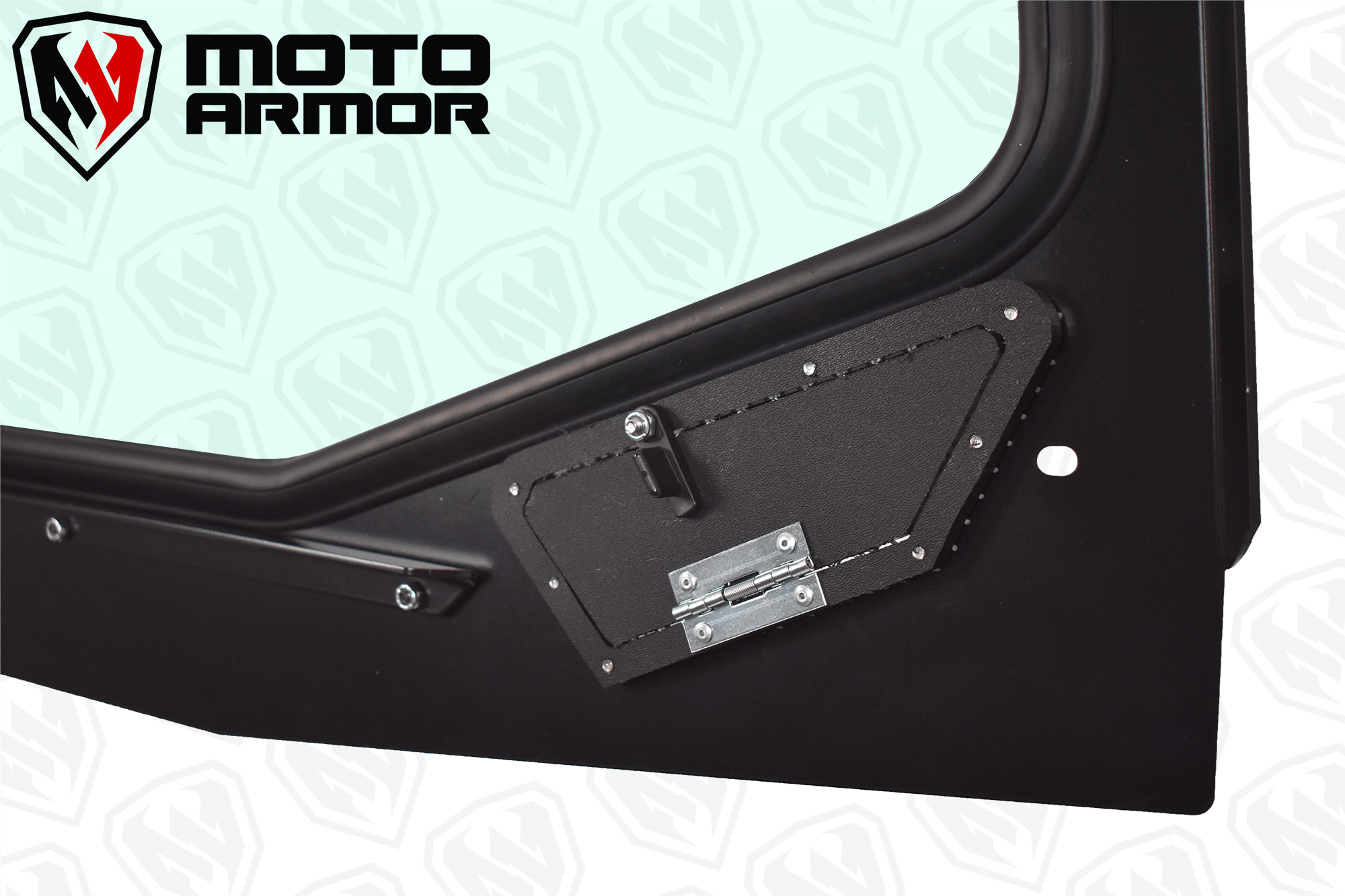 Photo of KRX Full Glass Windshield with Vents by Moto Armor - Premium for UTVs / Side by Sides