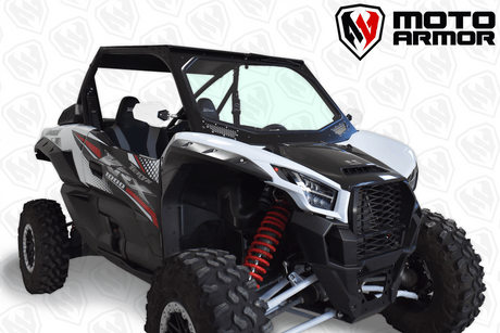 Photo of KRX Full Glass Windshield with Vents by Moto Armor - Premium for UTVs / Side by Sides