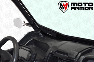 Kawasaki KRX Full Glass Windshield with Vents (2020+)
