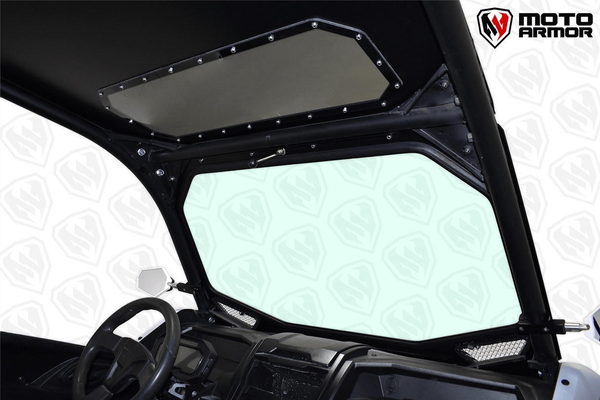 Kawasaki KRX Full Glass Windshield with Vents (2020+)