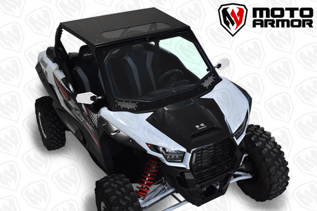 Photo of KRX Full Glass Windshield with Vents by Moto Armor - Premium for UTVs / Side by Sides