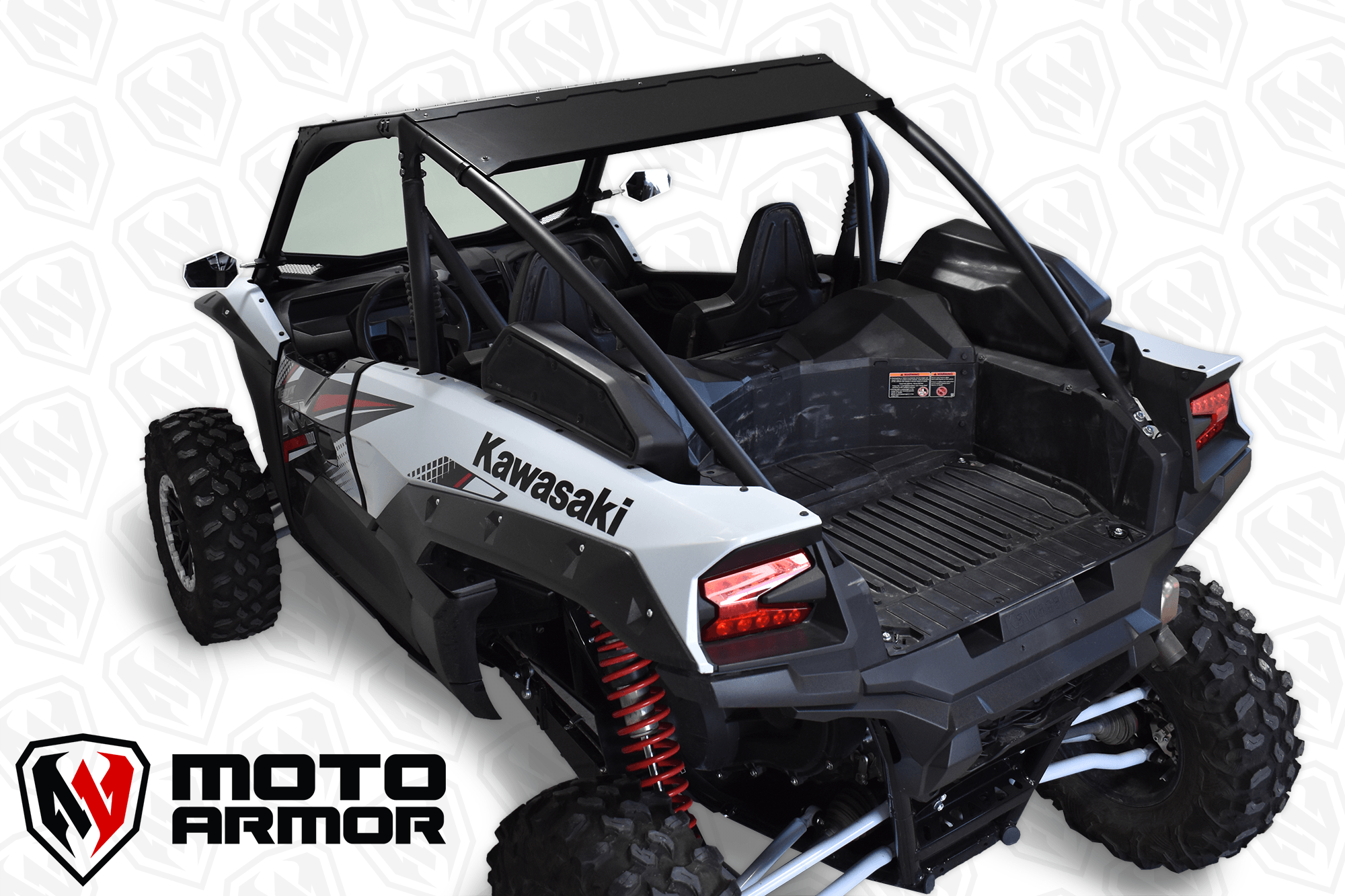 Photo of KRX Aluminum Roof with Sunroof by Moto Armor - Premium for UTVs / Side by Sides