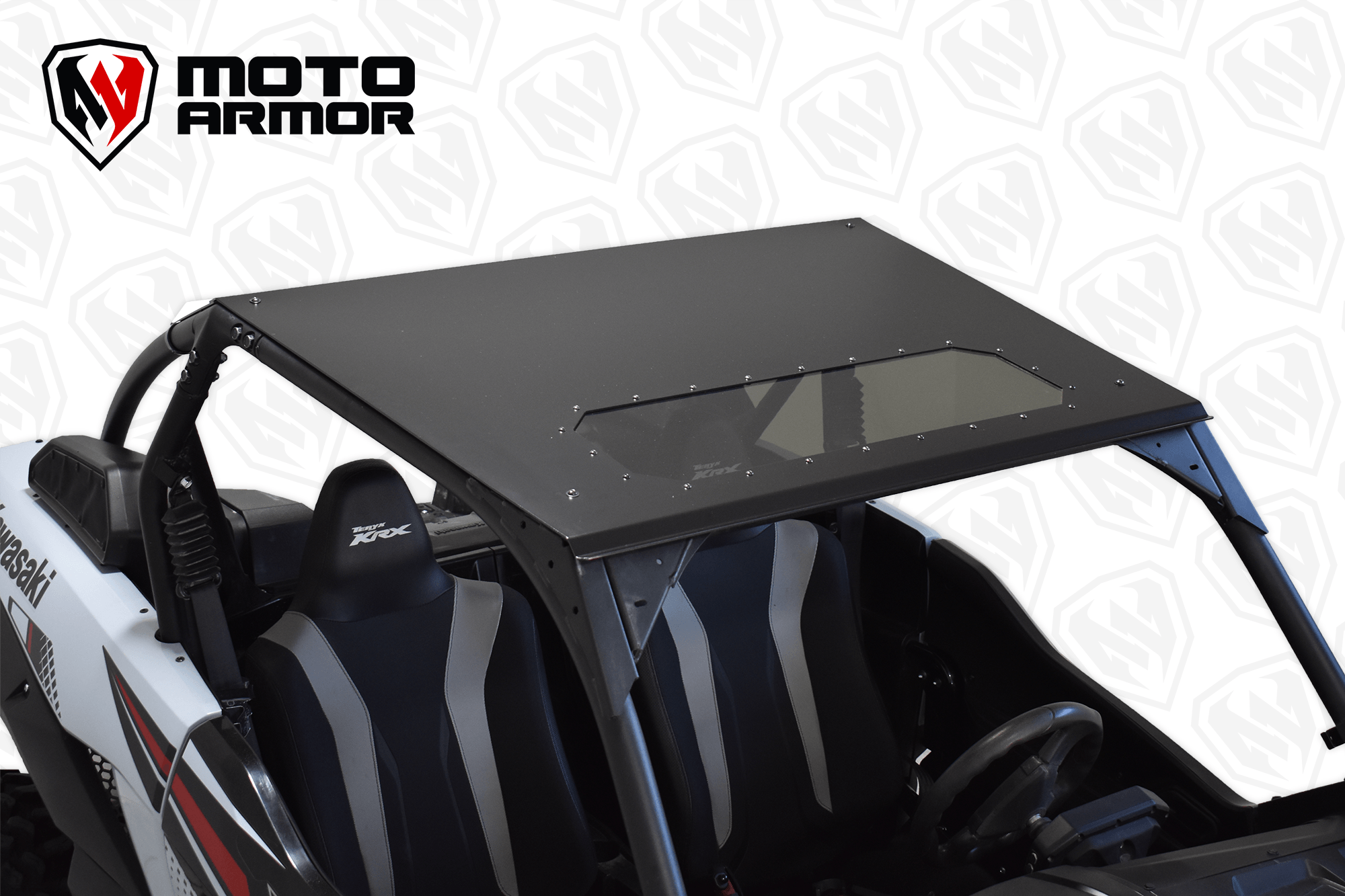Photo of KRX Aluminum Roof with Sunroof by Moto Armor - Premium for UTVs / Side by Sides