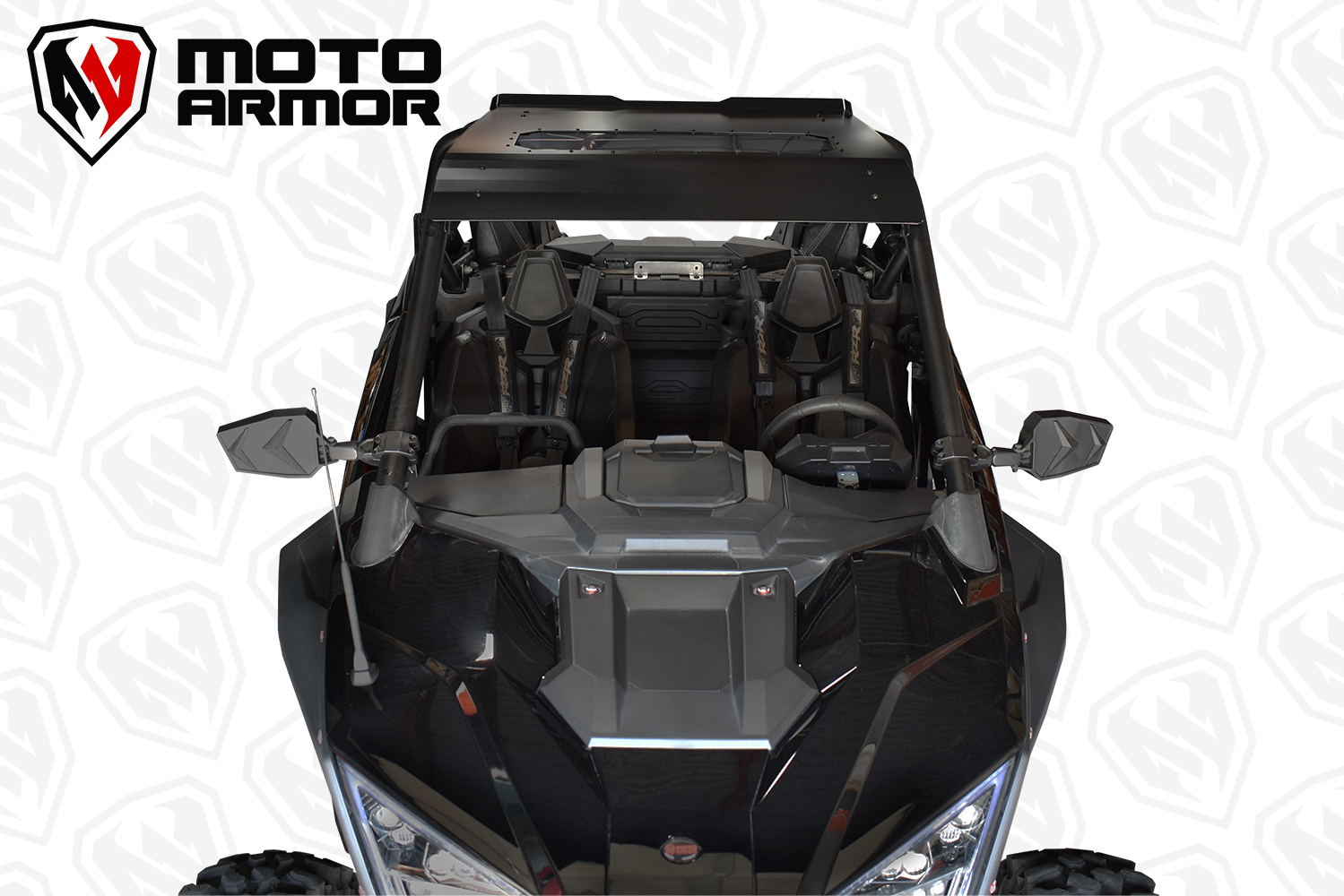 Photo of Aluminum Roof (With Sunroof) RZR PRO XP 2 & RZR TURBO R 2 Seat by Moto Armor - Premium for UTVs / Side by Sides