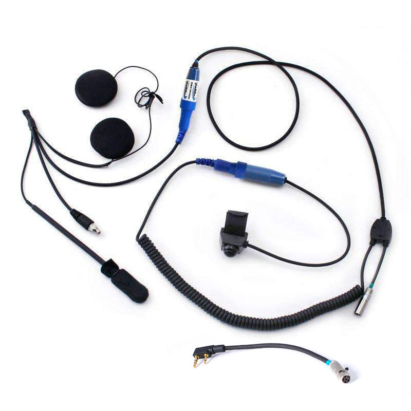 Photo of RACE SERIES Complete Motorcycle Communication Kit with OFFROAD Cables and R1 Radio by Rugged Radios - Premium for UTVs / Side by Sides