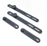 Rubber Handlebar Tie Kit - Adjustable & Reusable
