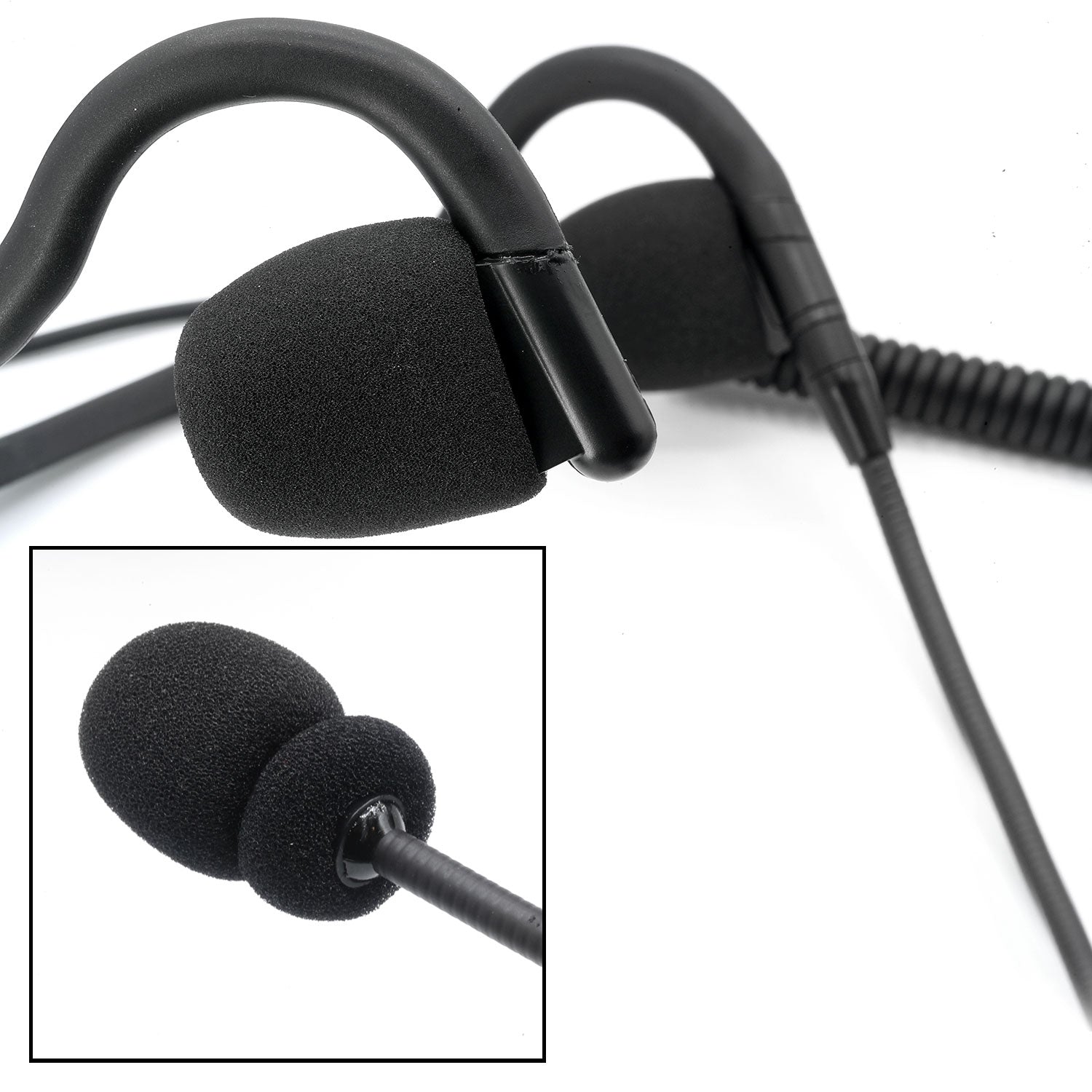 Photo of Rugged Radios Replacement Mic Muff and Ear Foam for H10 Headsets by Rugged Radios - Premium for UTVs / Side by Sides