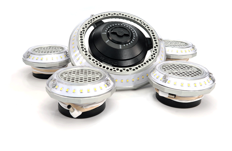 Photo of MPI - Multi-Point Illumination Motion Garage Ceiling Light by STKR Concepts - Premium Ceiling Light for UTVs / Side by Sides