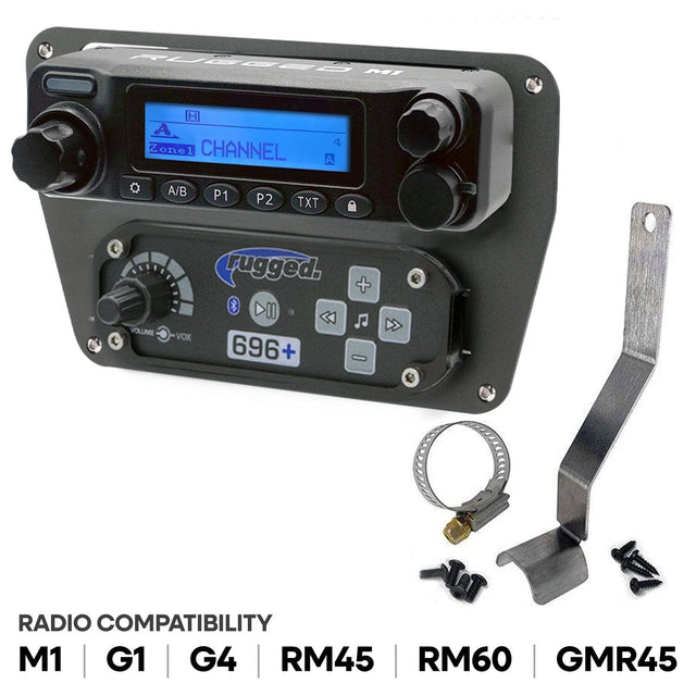 Photo of Rugged Radios - Can-Am Commander Intercom and Radio Mount by Rugged Radios - Premium UTV Mounts for UTVs / Side by Sides