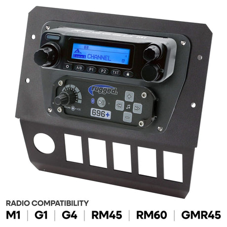 Photo of Polaris General Multi Mount Kit for Radio and Intercom by Rugged Radios - Premium for UTVs / Side by Sides