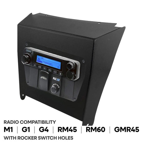 Photo of Kawasaki KRX Multi-Mount Kit for Rugged Mobile Radios and Intercom by Rugged Radios - Premium for UTVs / Side by Sides