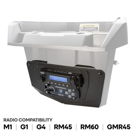 Photo of Can-Am Commander and Maverick - Glove Box Multi-Mount Kit for Rugged UTV Radios and Intercoms by Rugged Radios - Premium for UTVs / Side by Sides