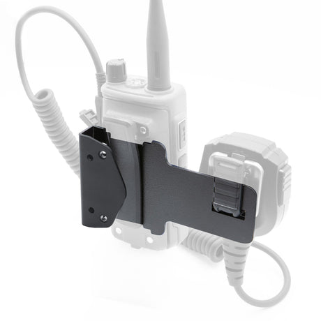 Photo of Radio and Speaker Mic Mount for Handheld Radios by Rugged Radios - Premium for UTVs / Side by Sides