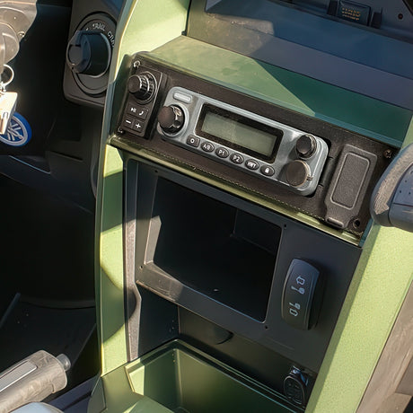 Photo of Yamaha Wolverine RMAX Mount for Mobile Radio and Rocker Switches by Rugged Radios - Premium for UTVs / Side by Sides