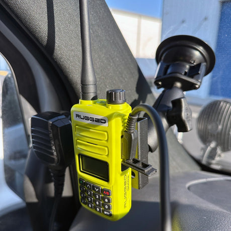 Photo of RAM Mount for Handheld Radios by Rugged Radios - Premium for UTVs / Side by Sides