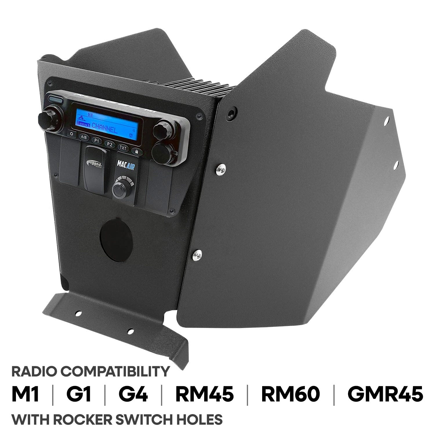 Photo of Rugged Radios - Can-Am X3 Mounting Kit with Multi Mount and Side Panels by Rugged Radios - Premium UTV Mounts for UTVs / Side by Sides