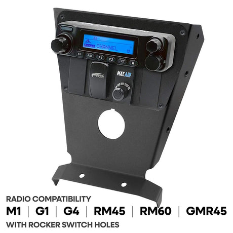 Photo of Can-Am X3 Multi Mount Kit for Rugged UTV Intercoms and Radios by Rugged Radios - Premium for UTVs / Side by Sides