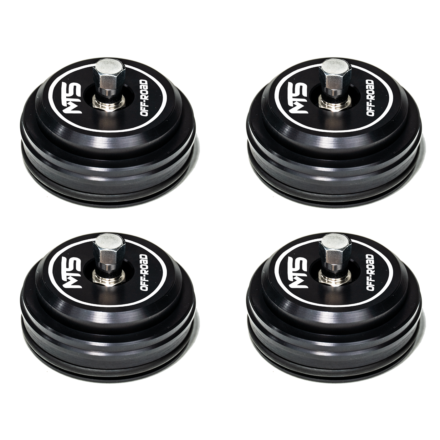 Photo of MTS Off-Road Schrader Valve Reservoir Caps (FOR FOX SHOCKS) by MTS Off-Road - Premium Reservoir Caps for UTVs / Side by Sides