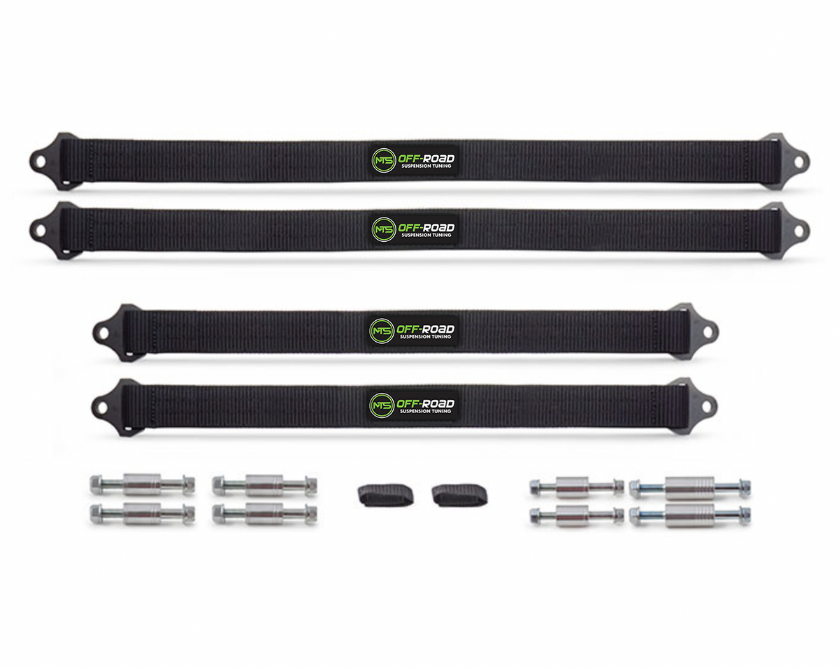 Photo of MTS Off-Road Polaris RZR Limit Strap Kit by MTS Off-Road - Premium Limit Strap Kit for UTVs / Side by Sides